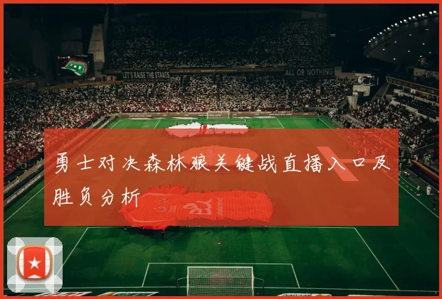 勇士对决森林狼关键战直播入口及胜负分析